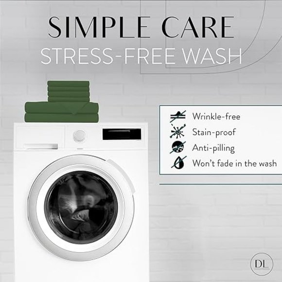 Sheet Set - 6 Piece Set Including 4 Pillowcases - Deep Pockets - Breatha… - Picture 5 of 5